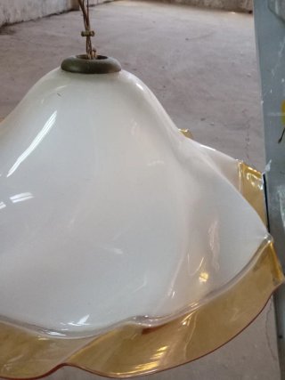 Lampadario vetro tipo Murano