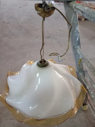 Lampadario vetro tipo Murano