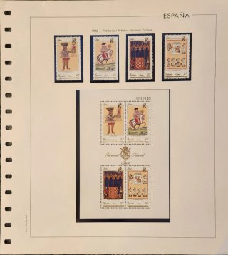 Sellos colección completa 1992 EDIFIL
