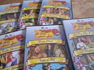 Lote DVD Cuentos Hermanos Grimm