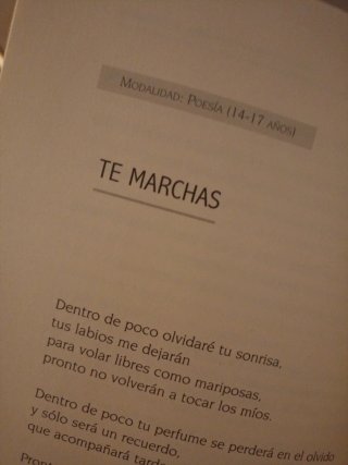 I Certamen andaluz de escritores noveles
