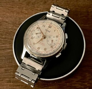 Orologio cronografo vintage Ogival Landeron 148