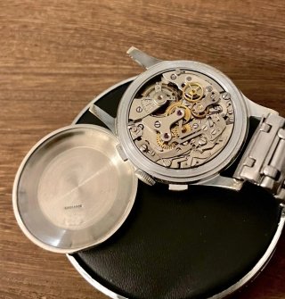 Orologio cronografo vintage Ogival Landeron 148