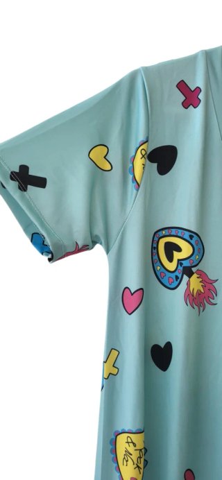 Vestido largo overside