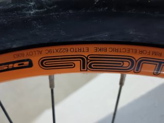 Rueda de Bicicleta Montaña Aro Naranja