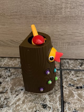 Juego de pájaros y gusanos