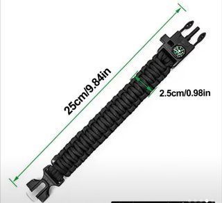 Pulsera Supervivencia 5 en 1
