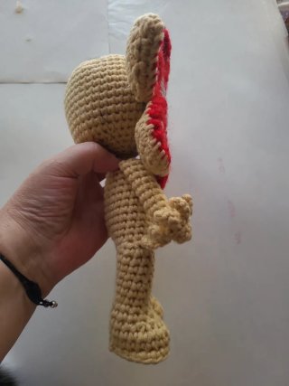 amigurumi del Demogorgon de Stranger Things