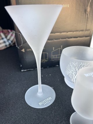 Belvedere set bicchieri