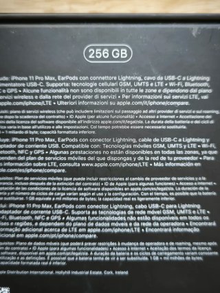 iPhone 11 pro max 256GB