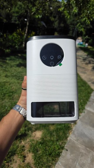 Deshumidificador Portátil LED Bajo Ruido