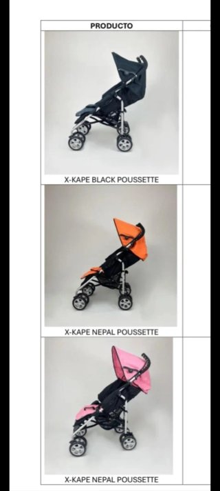 Sillas y cochecitos de bebe