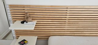 Cabezal IKEA MANDAL abedul/blanco 240 cm