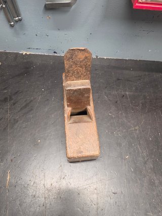 Cepillo carpintero antiguo madera