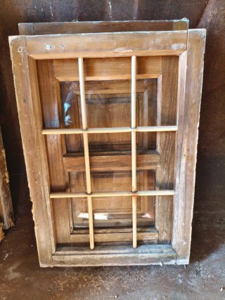 Ventanas de madera.