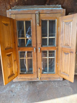 Ventanas de madera.