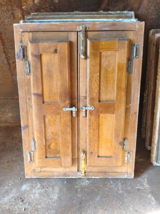 Ventanas de madera.