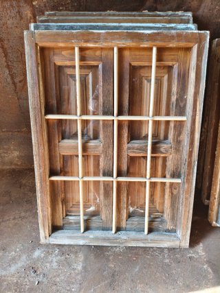 Ventanas de madera.