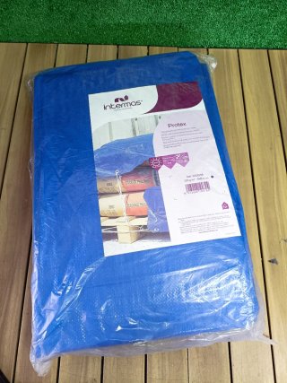 Toldo Protector Protex 120 Gr Azul 5x8m