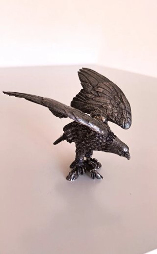 Escultura Águila Vintage Metal