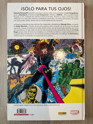 Marvel Fanfare La Viuda Negra