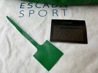 Bolso Escada Sport Piel Verde