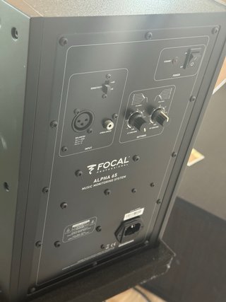 Monitores Estudio Focal Alpha 65 Negro