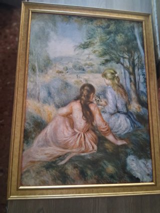 Cuadro Renoir Lienzo Comprado Galería