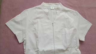 Pijama laboral blanco