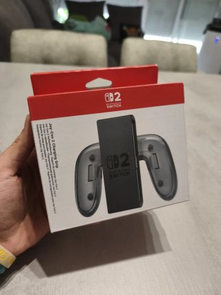Joy cons switch 2 + soporte para unir con carga