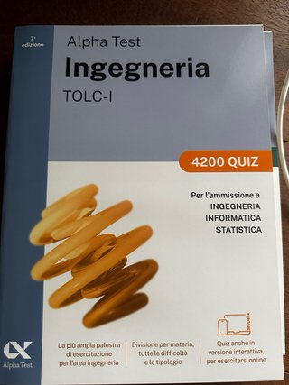 Libri di preparazione al Tolc-I