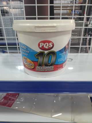Pastillas de cloro para piscina marca pqs 10 accio