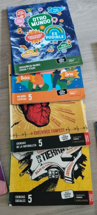 Libros texto edelvives fanfest 5° primaria