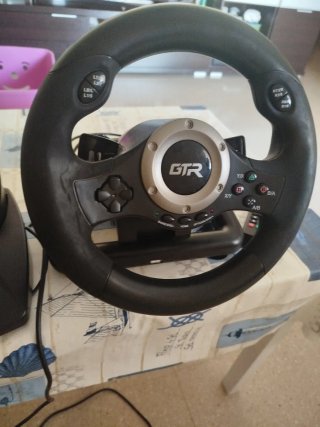 Volante para jugar en el ordenador o televisión