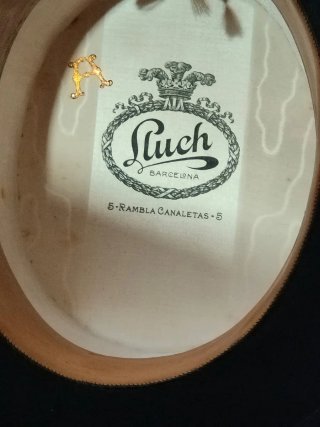 Sombrero de copa J. Lluch Negro
