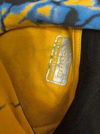 Sudadera Kappa Amarilla Rayos Niño 12 Años