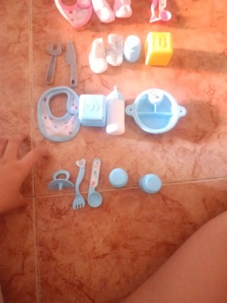 Accesorios para muñeco bebé