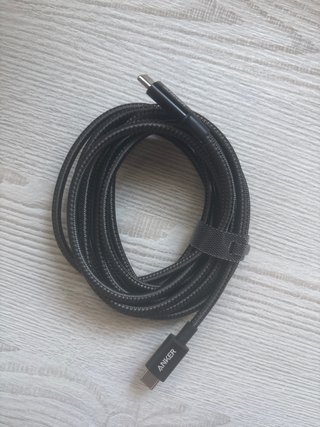 Cable Anker USB-C a USB-C Negro 3 metros 100 W
