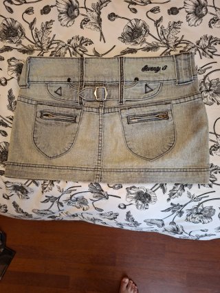 Minifalda vaquera Pepe Jeans, elástica.