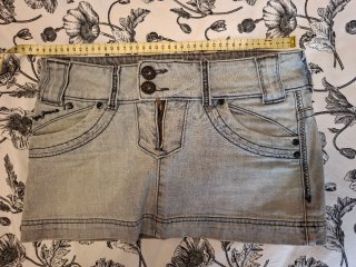 Minifalda vaquera Pepe Jeans, elástica.