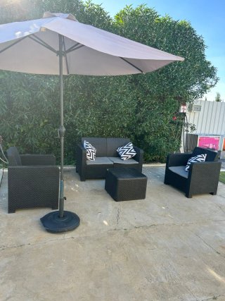 Parcela con piscina