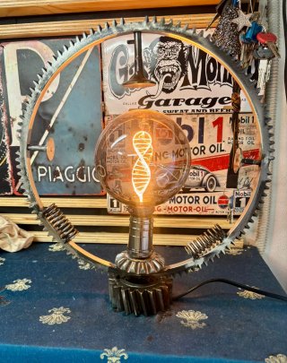 Lampada design industry steampunk