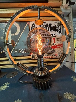 Lampada design industry steampunk