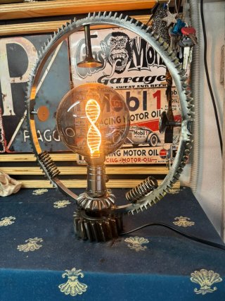 Lampada design industry steampunk