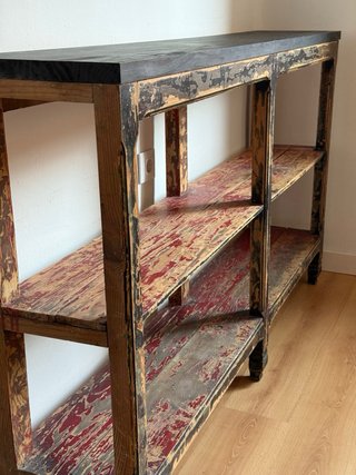 estanteria de pie vintage .