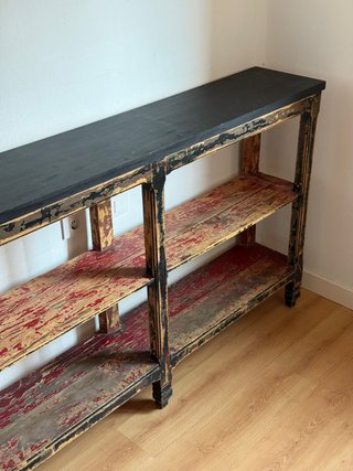 estanteria de pie vintage .