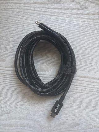 Cable Anker USB-C a USB-C Negro 3 metros 100 W