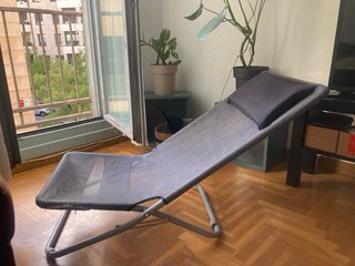 Silla terraza tipo hamaca