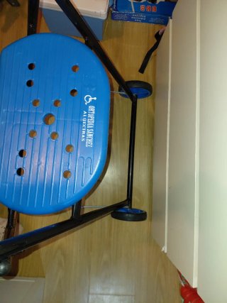 Asiento de ducha ortopédico plegable