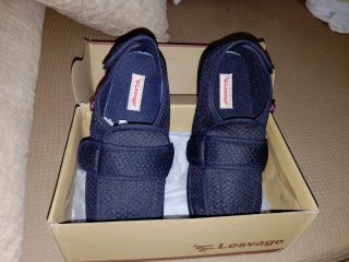 Zapatos pie diabético negro